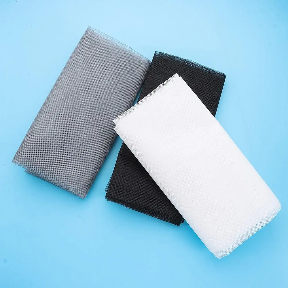 1Meter Insect Screen Anti Mosquito Net Indoor DIY Mesh Material Glass Fiber Screen Mosquito Bug Room Curtain Mesh Summer Supply