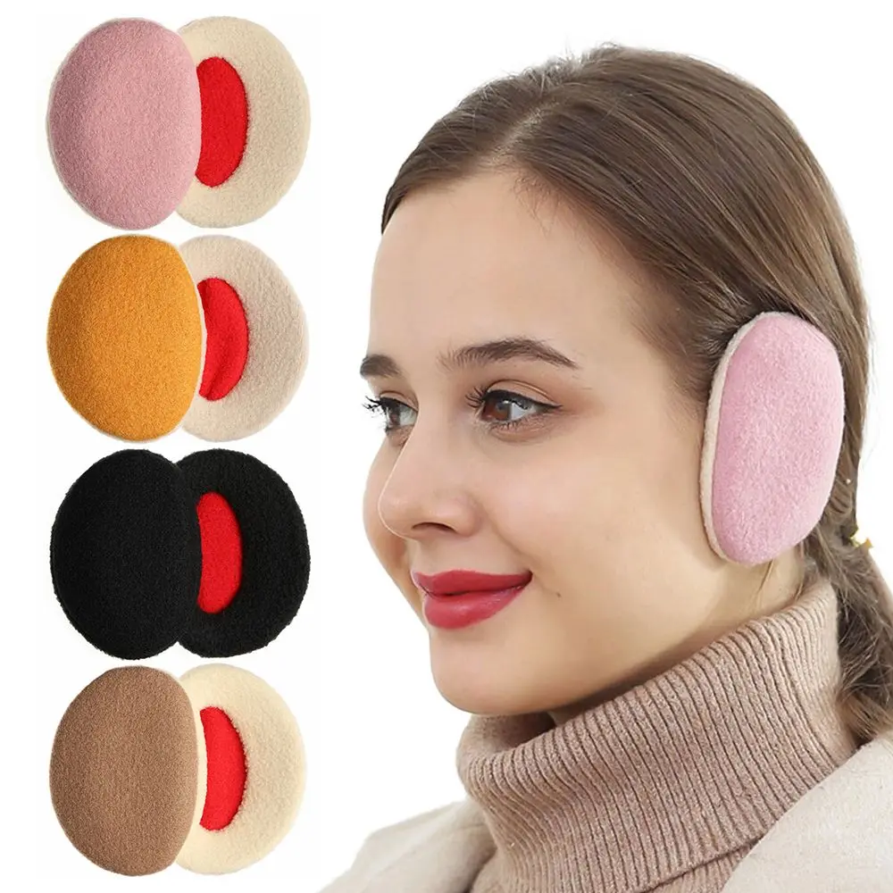 Bandless Ear Warmers for Men Women Kids Winter Thick Warm  Ear Cover Outdoor Windproof Cold Weather Ear Protection Earmuffs
