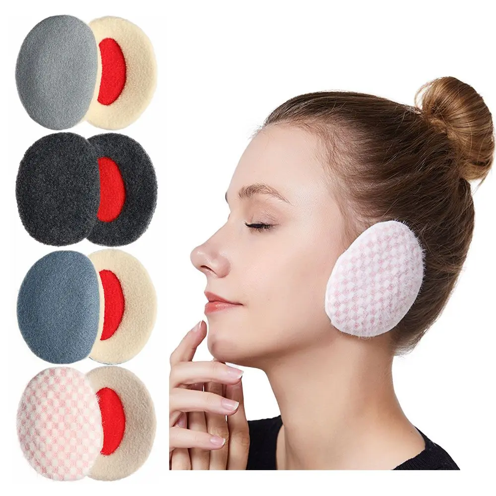 Bandless Ear Warmers for Men Women Kids Winter Thick Warm  Ear Cover Outdoor Windproof Cold Weather Ear Protection Earmuffs
