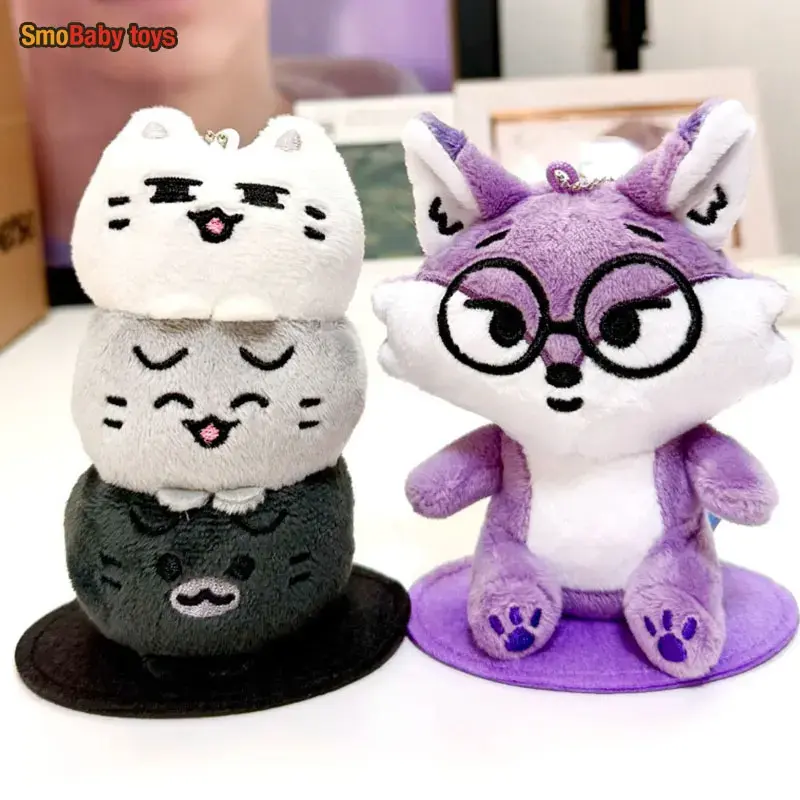 Kpop Miniteen Cartoon Character Plush Doll With cushion Pendant Keychain WOOZI DK MINGYU THE8 S.COUPS JEONGHAN JOSHUA Fans Gifts
