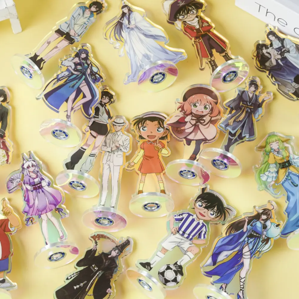 NEW Blue Lock Anime Peripherals Acrylic Rotating Plaque Desktop Decorative Ornaments Stand Acrylic Figure Fans Collect Gifts