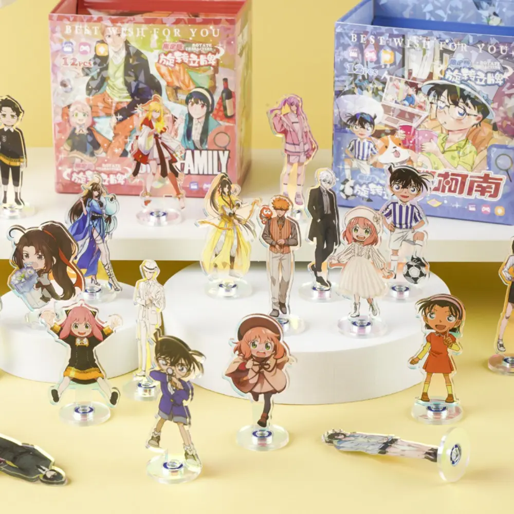 NEW Blue Lock Anime Peripherals Acrylic Rotating Plaque Desktop Decorative Ornaments Stand Acrylic Figure Fans Collect Gifts