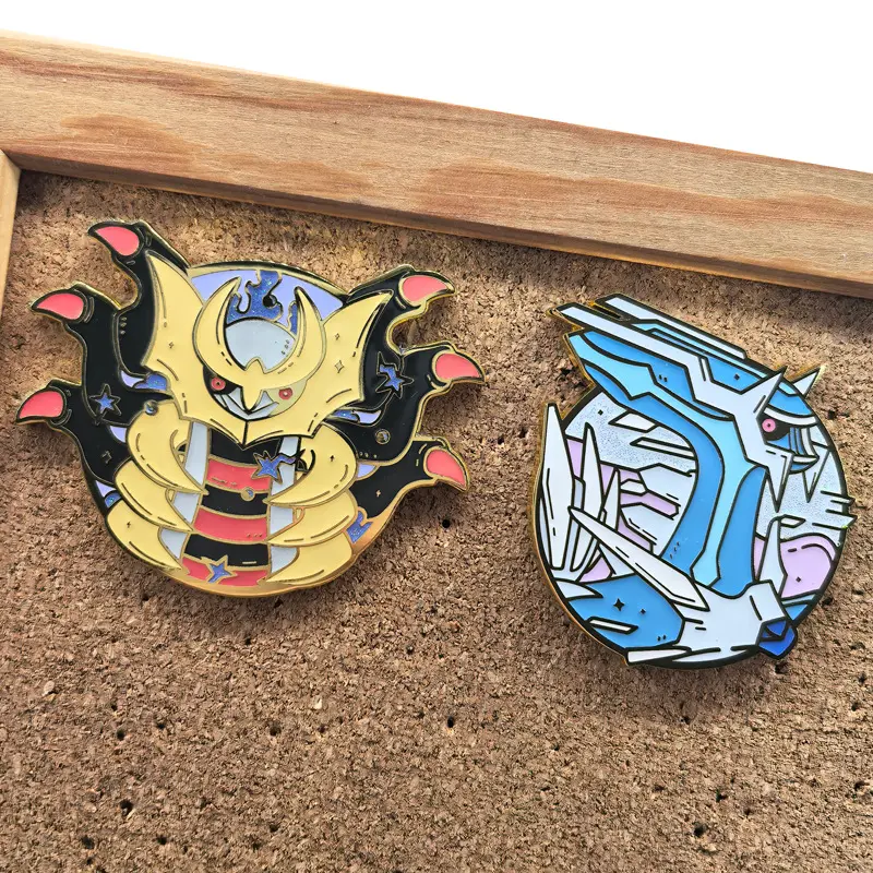 Cute Monster Hard Enamel Pin Metal Lapel Pins Badges on Backpack Women's Brooch Clothes Jewelry Cosplay Accessories Toys Gift