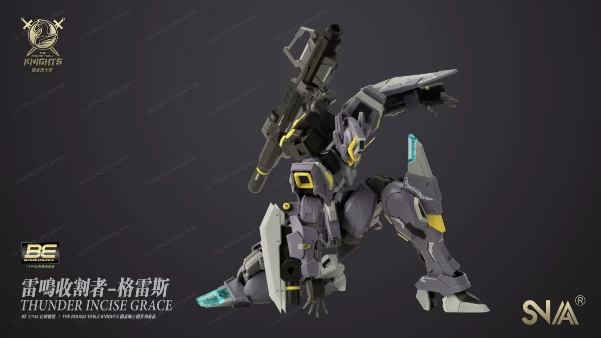 Snaa Model Hg 1/144 Thunder Incise Grace Assembly Model Movable Joints High Quality Collectible Robot Kits Models Kids Gift