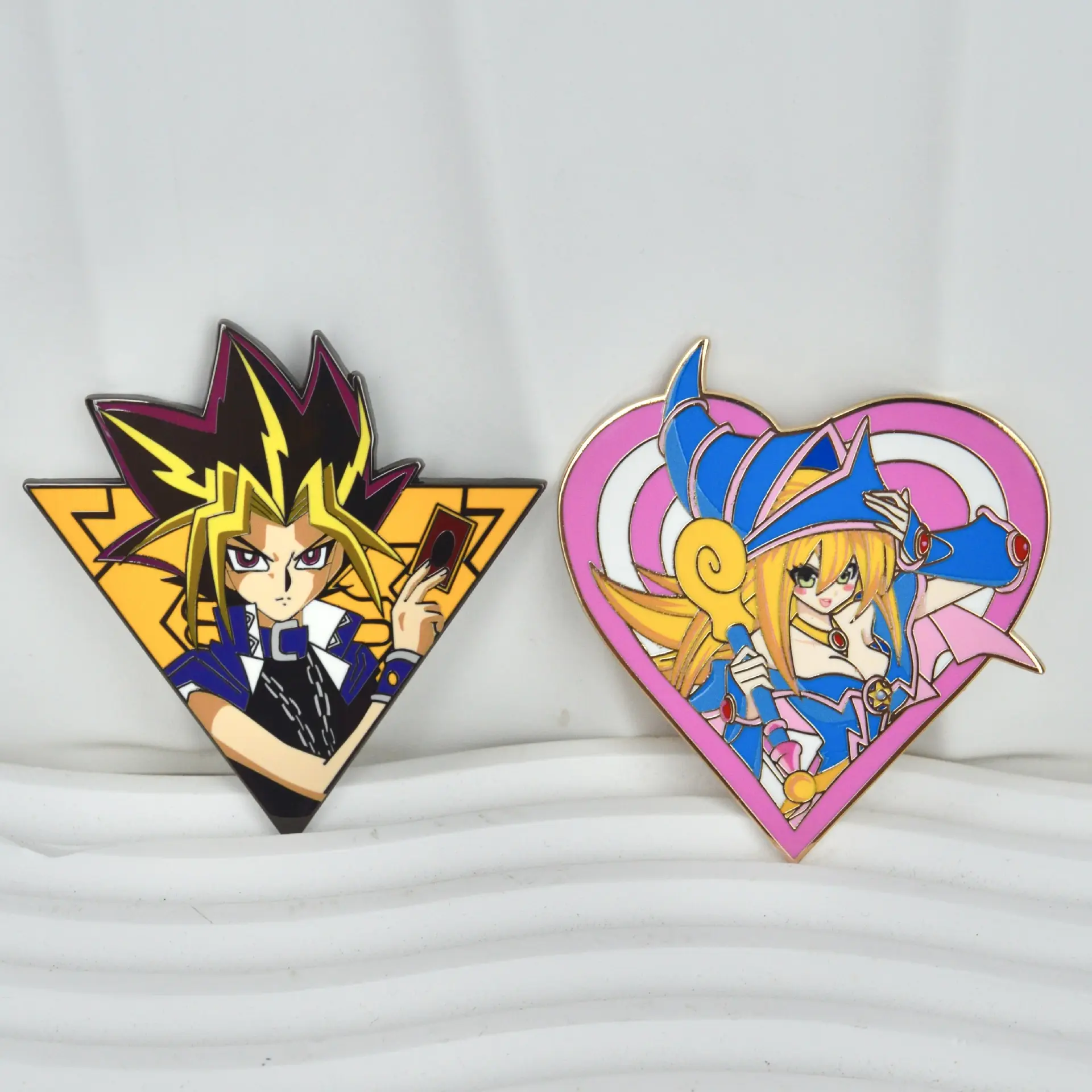 Japanese Card Anime Hard Enamel Pin Manga Brooches Badges Lapel Pins for Backpack Jewelry Cosplay Accessories Fans Gift Toys