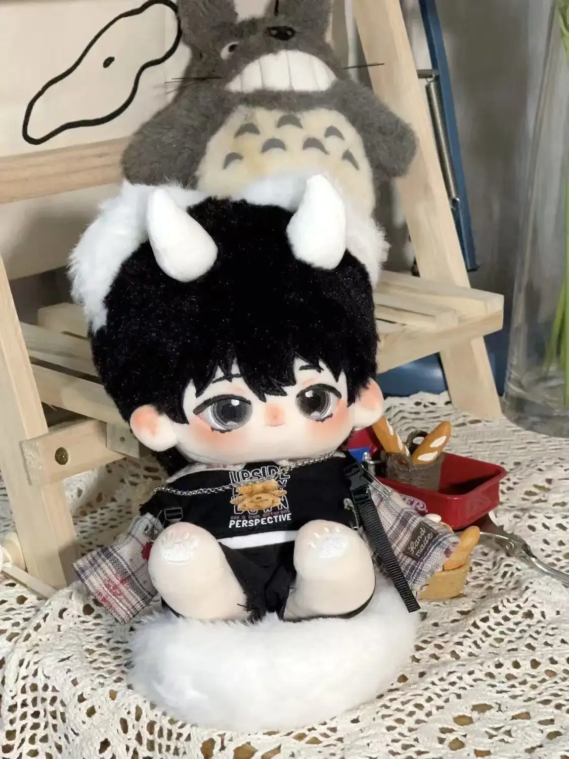 20cm Omniscient Reader Yoo Joonghyuk Kim Dokja BL Plush Doll Hoodie Dress Up Cotton Doll Toys For Girl Anime Toys Xmas Gifts