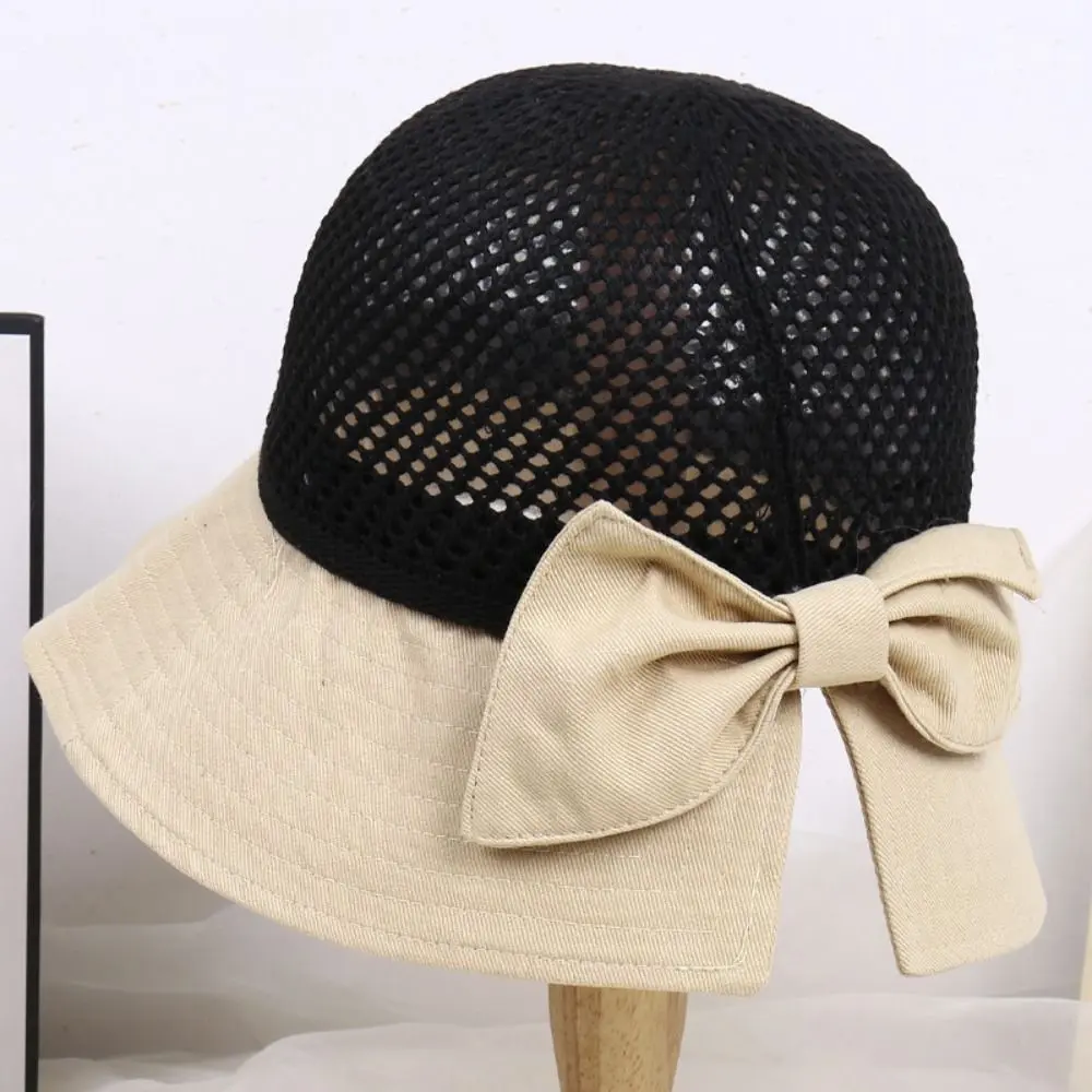 Summer Women Bucket Hat UV Protection Sun Hats Soft Foldable Wide Brim Outdoor Beach Hat Panama Cap