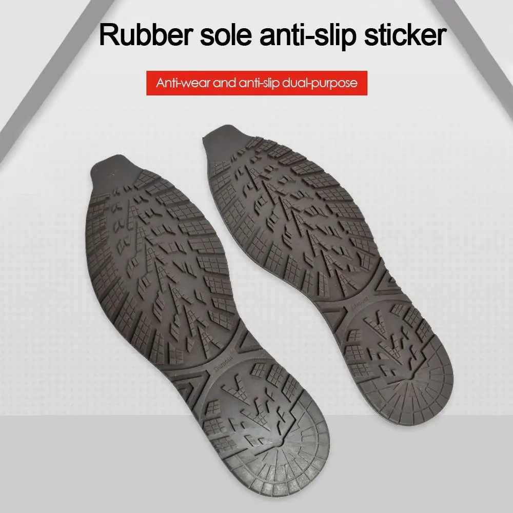 New Cow Tendon Rubber DIY Replacement Sole Anti-Slip Anti-wear Sport Shoe Repair Thick Grip Rubber Pads Shoe