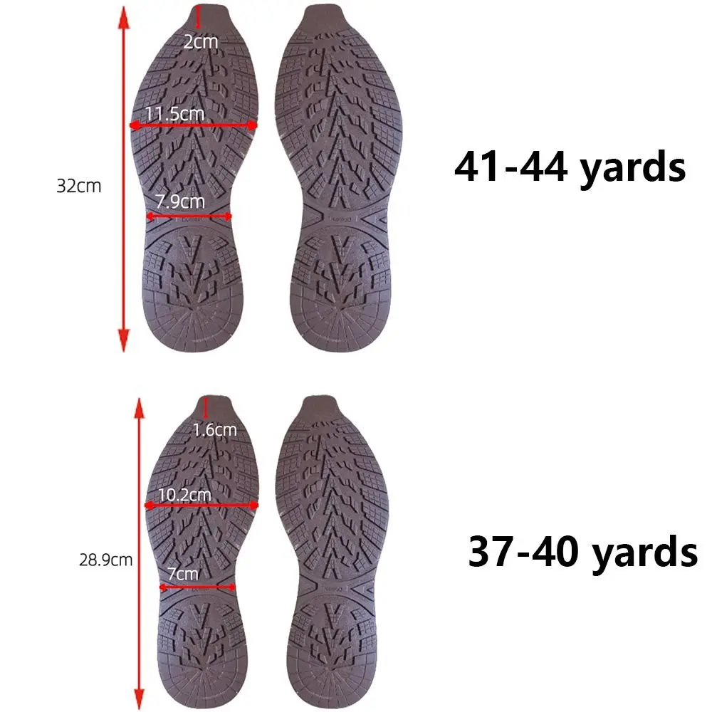 New Cow Tendon Rubber DIY Replacement Sole Anti-Slip Anti-wear Sport Shoe Repair Thick Grip Rubber Pads Shoe