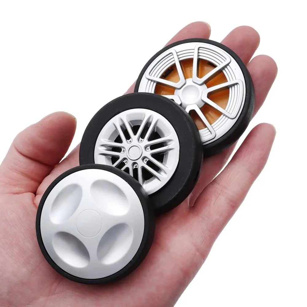 2Pcs Replace Wheels With Screw For Travel Luggage Suitcase Wheels Axles Repair Kit Durable Silent Caster Wheel DIY Repair