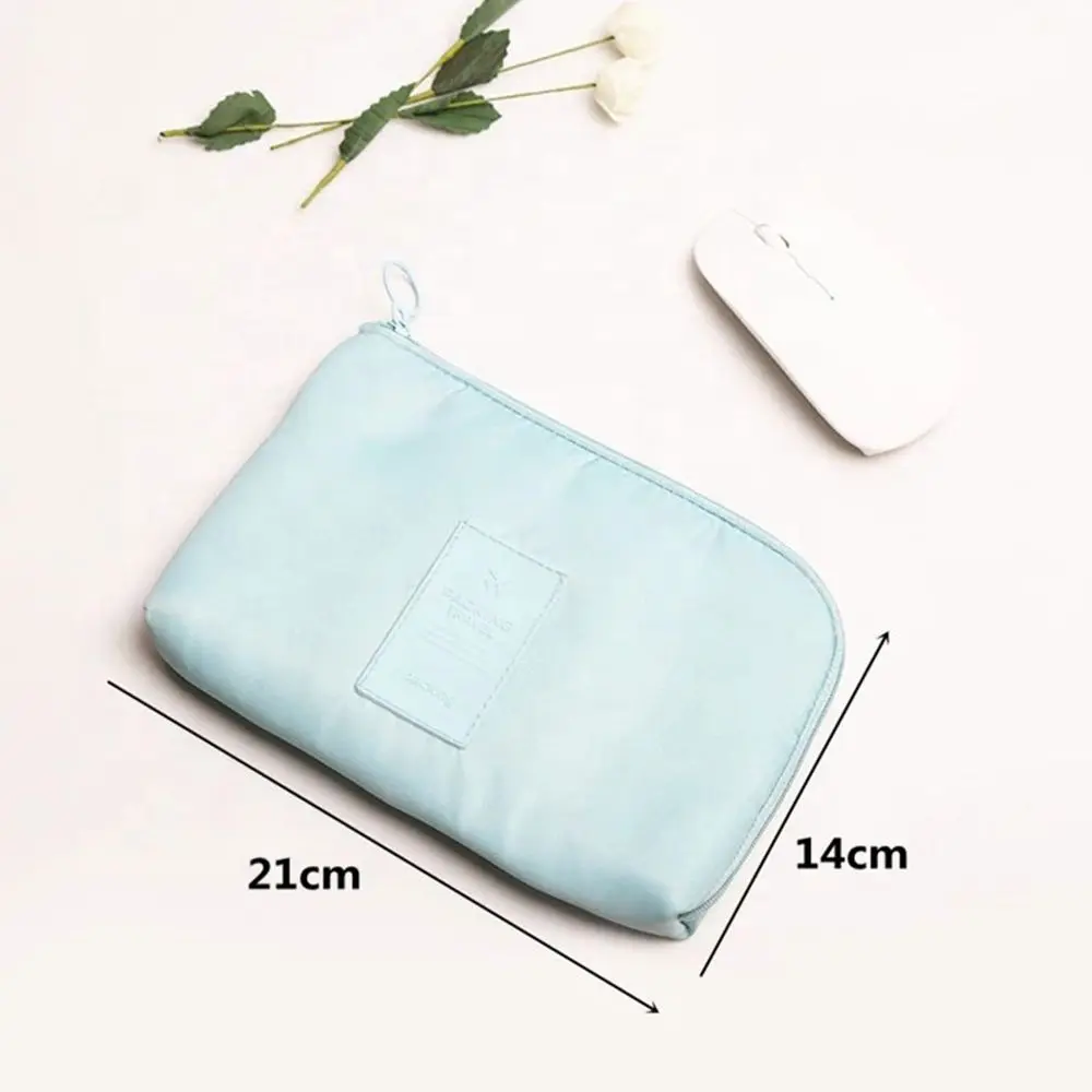Travel Cable Organizer Bag Waterproof Makeup Kit Mobile Bag Cases Digital Devices USB Gadget Line Data Cable Organizer