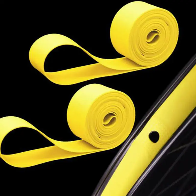 2pcs Bicycle Rim Strip Tire Liner Inner Tube Protector PVC Rim Tape For 700C 26 27.5 29 Inch MTB Road Bike Anti-Stab Tire Pad