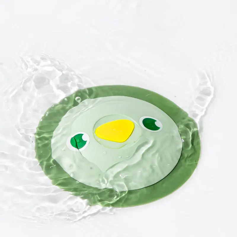 Kitchen Anti-odor Floor Drain Press Filter Bathroom Toilet Anti-clogging Silicone Flying Saucer Bouncing Floor Drain Cover