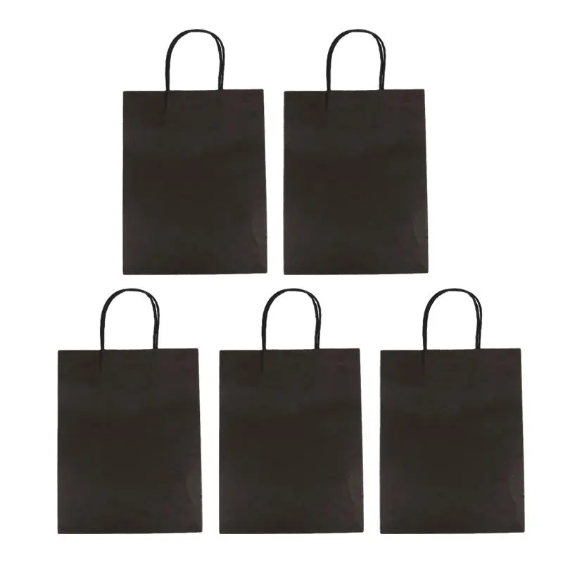 10/30/50pcs Holiday Party Gift Bag with Handle Jewelry Shopping Bag Christmas Valentine's Day Marriage Gift Colored Paper Bag