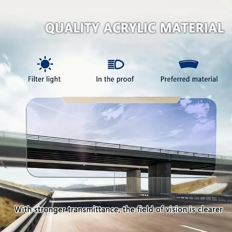 Car Sunshade Board Day Night Anti-glare Vehicle Mounted Eyeglasses Protection Mirror Accessories anti glare eyepiece sunshade