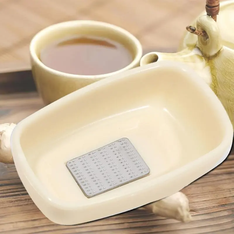 1pc Plastic Manual Garlic Grinder Ginger Grinder Used For Making Vegetable Puree Household Kitchen Tool