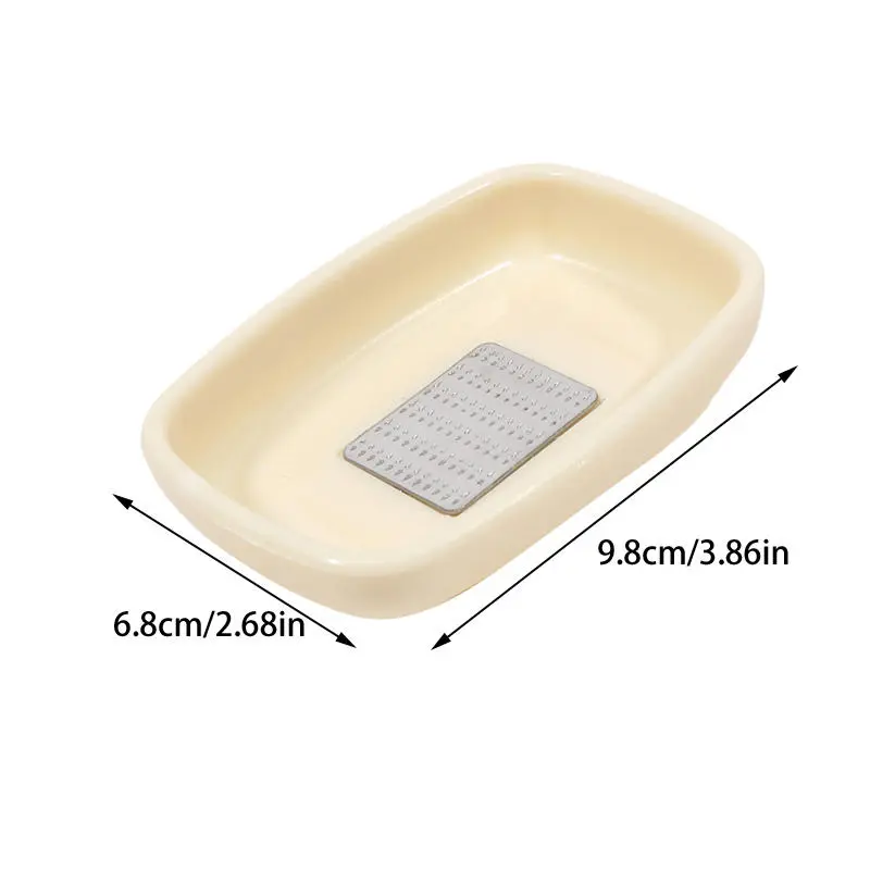 1pc Plastic Manual Garlic Grinder Ginger Grinder Used For Making Vegetable Puree Household Kitchen Tool