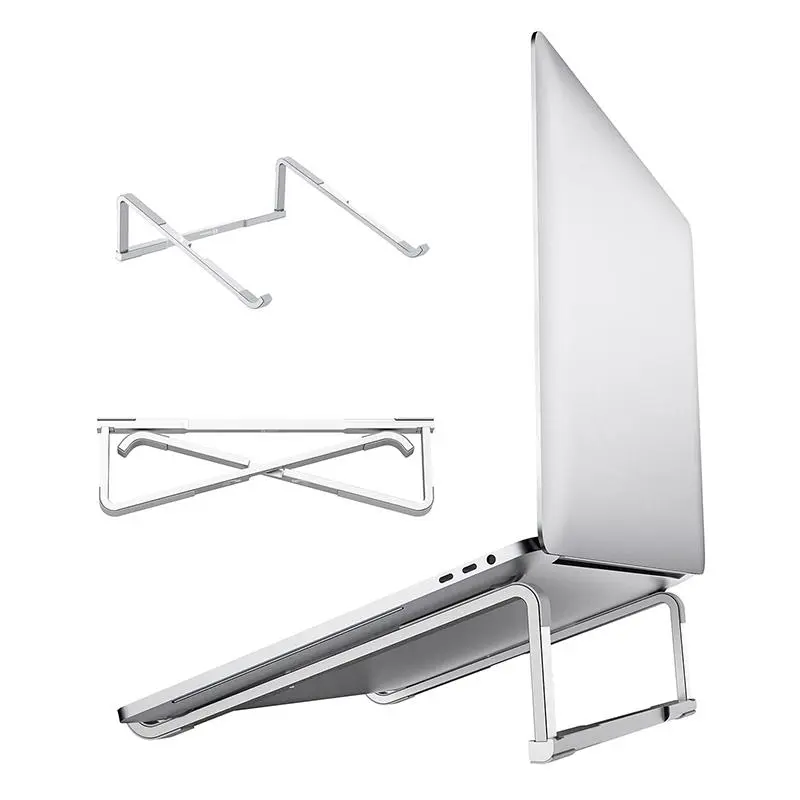 Laptop Stand For Folding Adjustable Aluminum Computer PC Tablet Stand Notebook Tablelaptop Holder Heat Dissipation