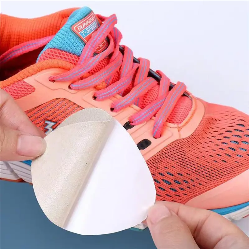 4/6pcs/set Sports Shoe Fabric Repair Patch Heel Anti Wear Mesh Lining Hole Subsidy self-adhesive Patches Creative Practical Tool