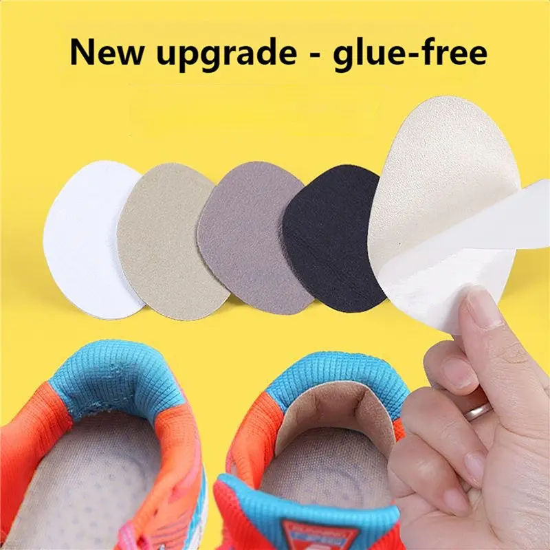 4/6pcs/set Sports Shoe Fabric Repair Patch Heel Anti Wear Mesh Lining Hole Subsidy self-adhesive Patches Creative Practical Tool