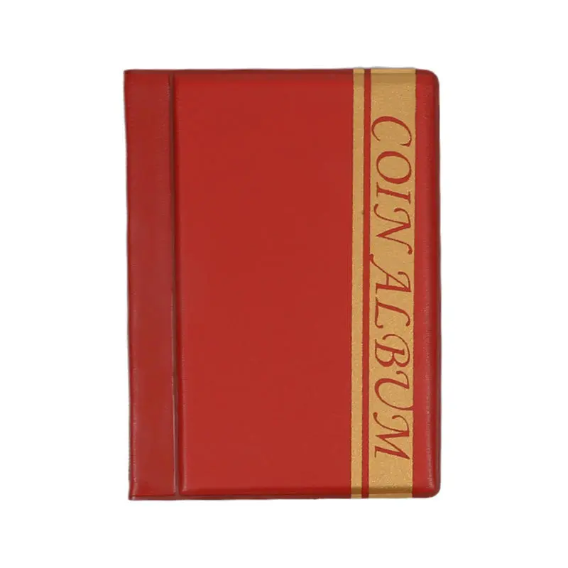 120 Pockets Coins Album Collection Book Commemorative Penny Coin Storage Album Book Collecting Coin Holders for Collector Gifts