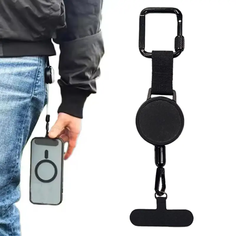 Outdoor Anti-Theft Phone Holder Cellphone Lanyard Strap Smartphone Safety Tether with Belt Clip Cellphone Lanyard for Travel