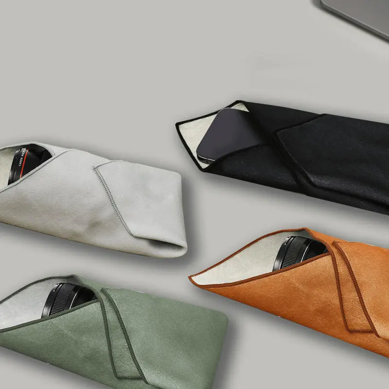Reusable Camera Wrap Cloth Wrap Around Pouch Photographic Equipment Accessories Anti-scratch Lens Cloth Waterproof