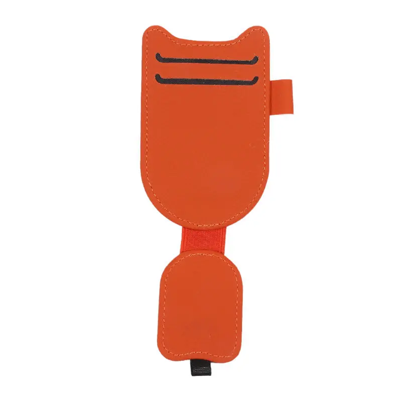 Car Sunglasses Holder Sun Visor Glasses Clip Multifunction Leather Eyeglasses Hanger Portable Ticket Card Clip Car Accessories
