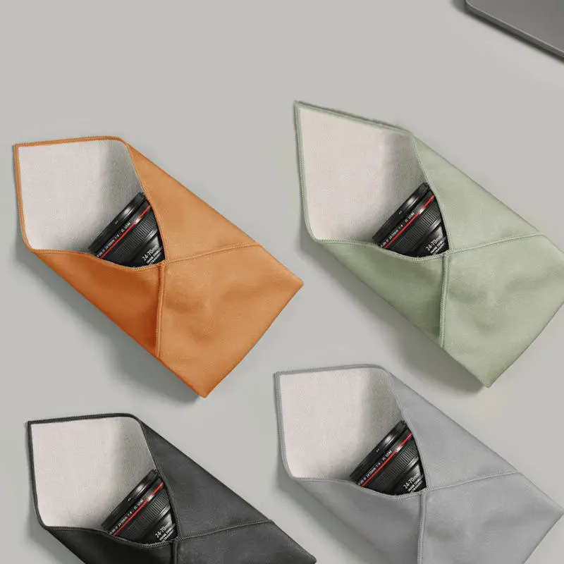 Reusable Camera Wrap Cloth Wrap Around Pouch Photographic Equipment Accessories Anti-scratch Lens Cloth Waterproof