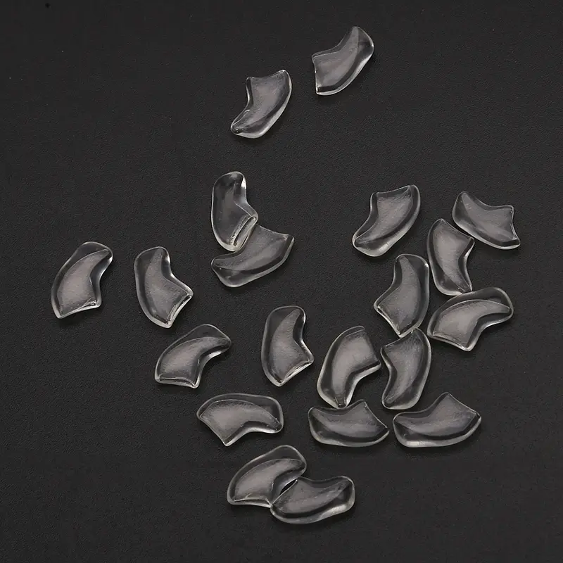 20Pcs Transparent Cat Nail Caps PVC Soft Cat Claw Soft Paws Gift for Pet, Pet Supplies Size XS S M L