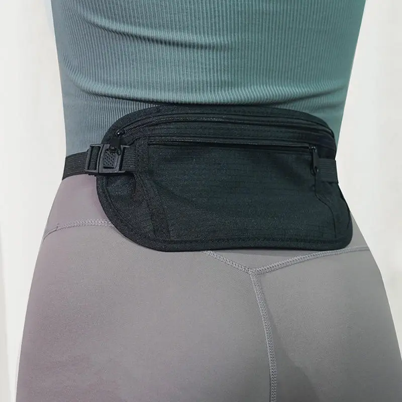 Travel Waist Packs Pouch For Passport Money Hidden Security Wallet Men Women Sport Running Bag Chest Pack Money Fanny Pack
