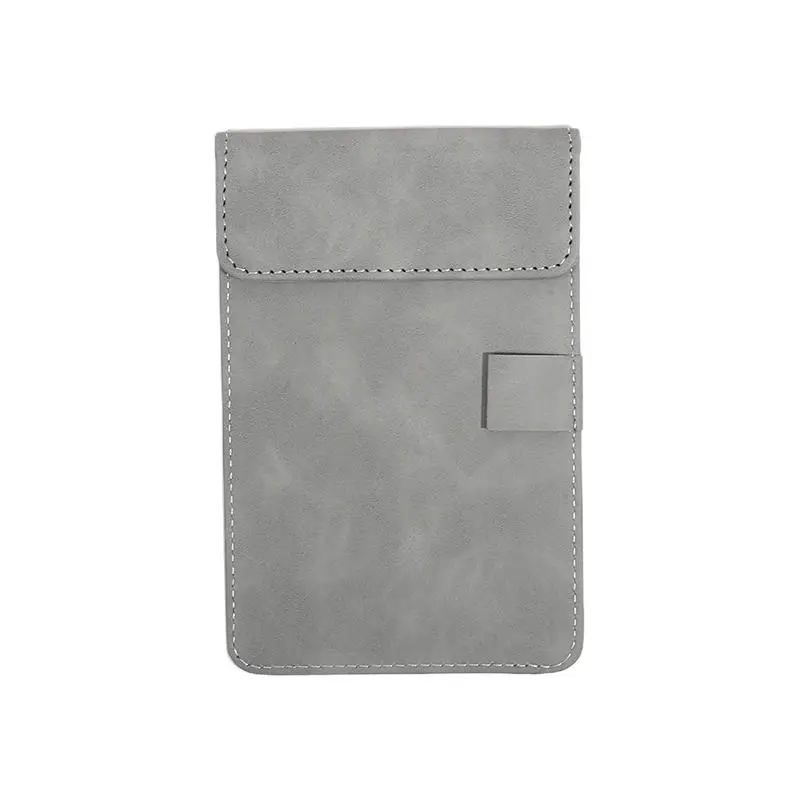 Custom Logo Restaurant Wholesale Menu Clipboard Leather Engrave Number Hotel Order Writting Pad Luxury Bar Bill Folder Clip