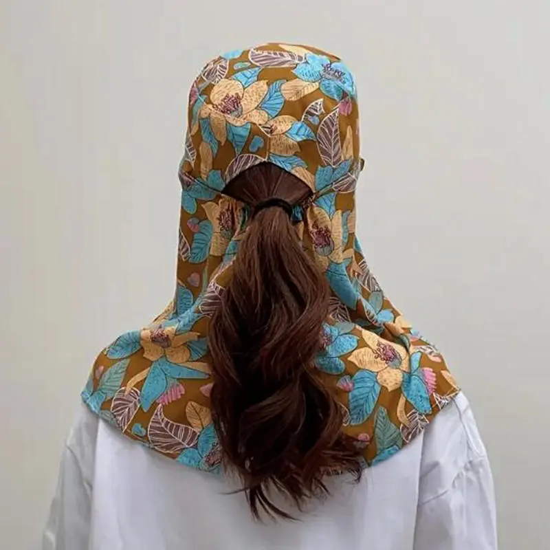 UV Protection Sun Hat Breathable Hunting Ear Flap Face Neck Protective Cover Leisure Outdoor Fishing Cap Women