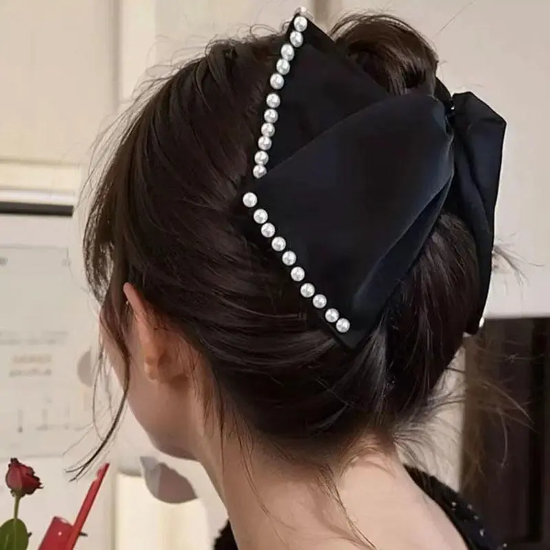 2025 New Women's Hair Clip Shark Clip Hipon Style Elegant Tail Clip Back Brain Hairpin Fashionable Elegant Hair Accessories