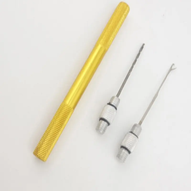 3-in-1 Carp Fishing Rigging Bait Needle Boilies Drill Stringer Pellet Splicing Puller Loading Accessories Kit Fish Tools Set