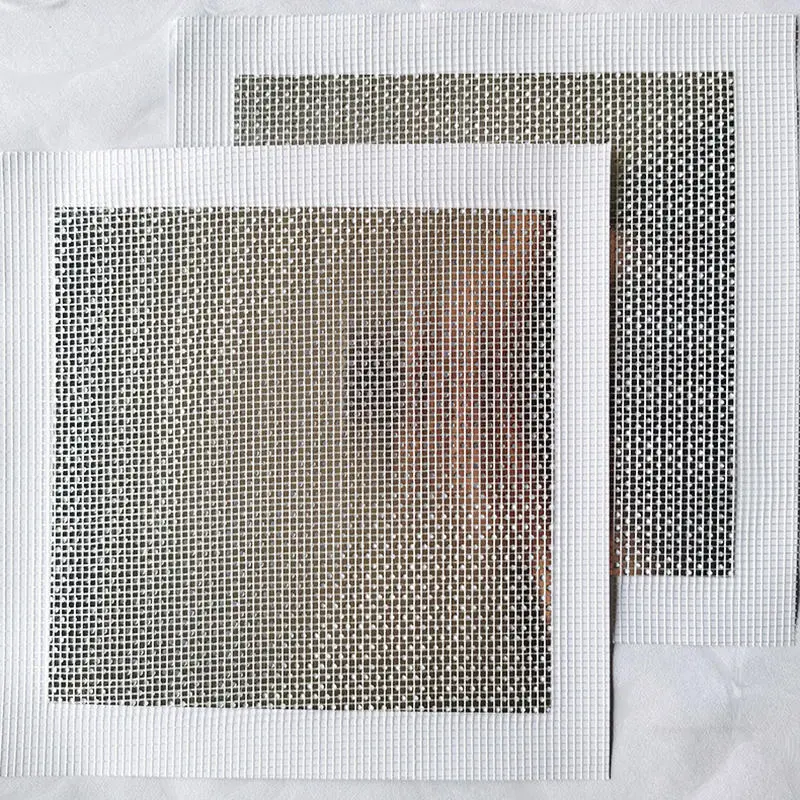 Mesh Wall Repair Patch Adhesive Fix Net Drywall Hole Ceiling Plaster Damage Aluminum Plate 2/4/6/8 Inch