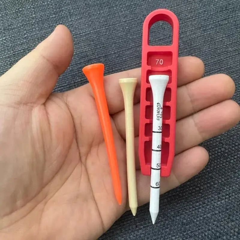 3 In 1 Golf Tee Height Adjuster With Golf Divot Repair Tool And Tee Holder Features Tool Fork