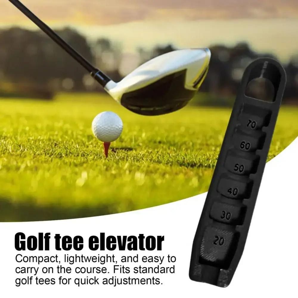 3 In 1 Golf Tee Height Adjuster With Golf Divot Repair Tool And Tee Holder Features Tool Fork