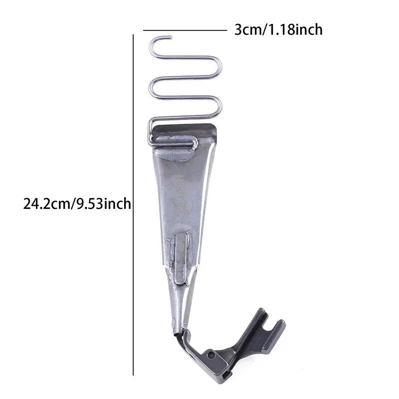 Industrial Sewing machine Flat car Pull Tube Presser Foot F515 Suspenders Shoulder Strap Trousers Straps Folding Edge Wrapper