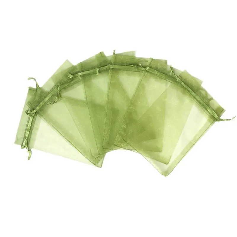 50pcs Fruit Protection Bags Anti-Bird Garden Netting Bags Strawberry Grapes Mesh Bag Plante Vegetable Netting Cover Garden Tool