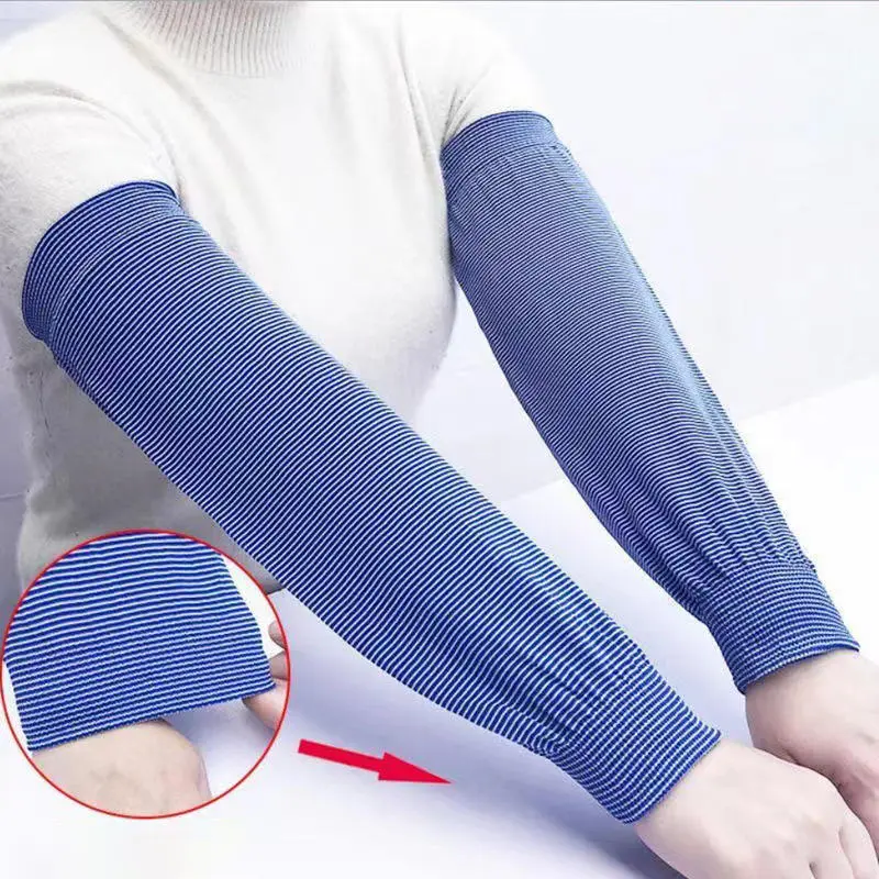 Summer Cooling Arm Sleeves Sun UV Protection Hand Cover Arm Warmers Running Fishing Cycling Basketball Sunscreen Sports Sleeve