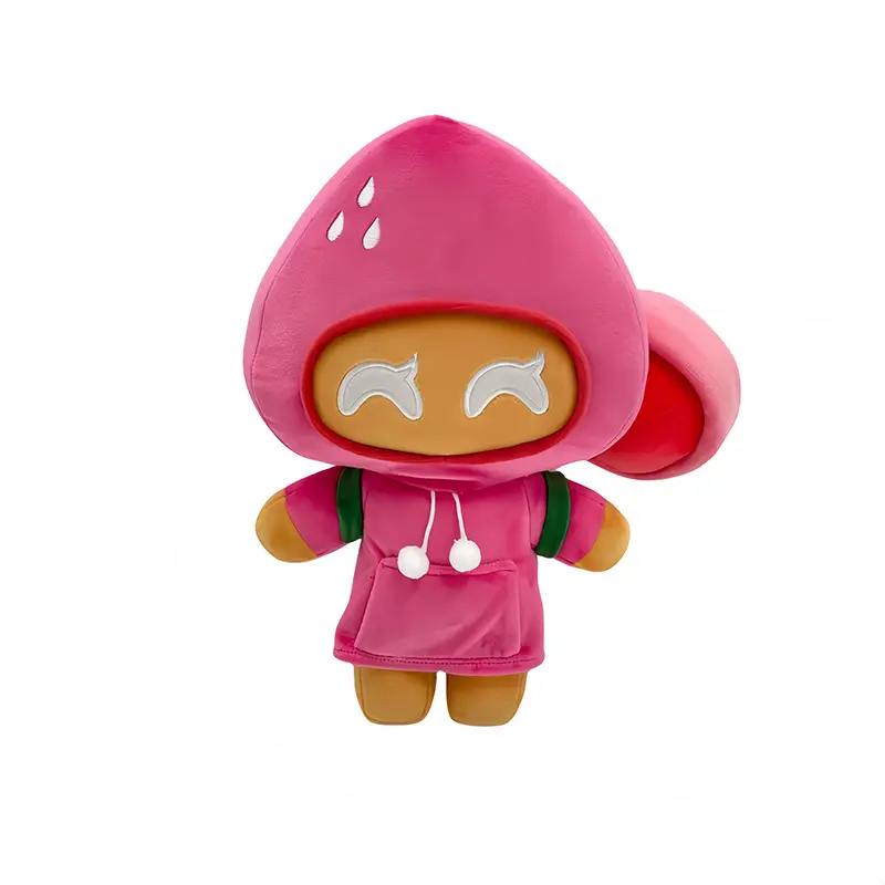 25CM Anime Shadow Milk Cookie Plush Burning Spice Cookies Stuffed Doll Toy Cute Soft Pillow Toys For Kid New Year Birthday Gifts