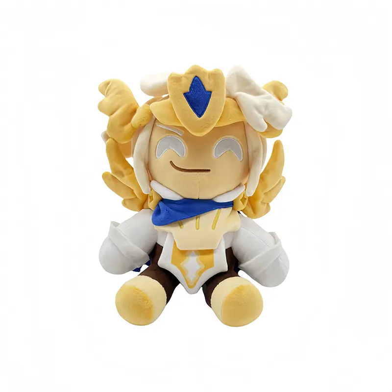 25CM Anime Shadow Milk Cookie Plush Burning Spice Cookies Stuffed Doll Toy Cute Soft Pillow Toys For Kid New Year Birthday Gifts