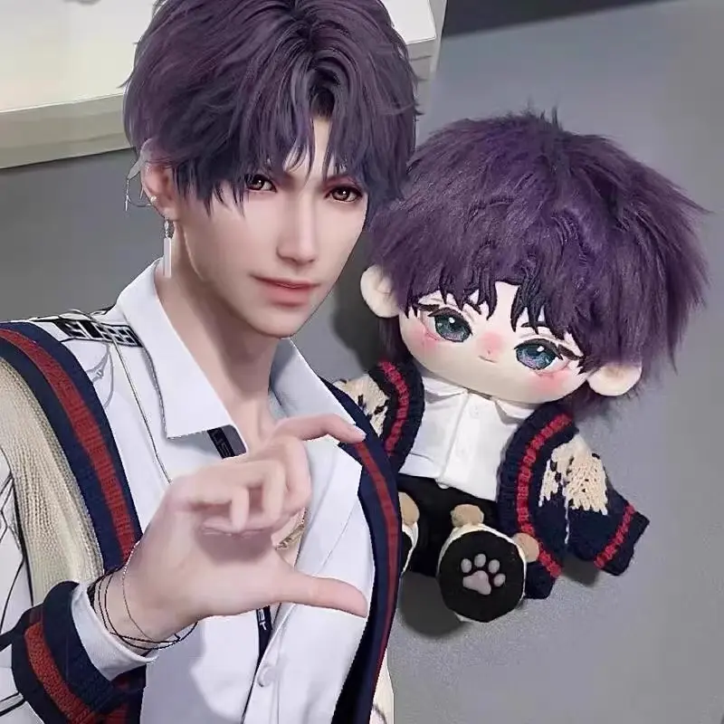 20cm Game Love And Deepspace Rafayel Kawaii Cosplay Soft Plush Stuffed Doll Body With And No Skeleton Anime Plushies Toy Gifts