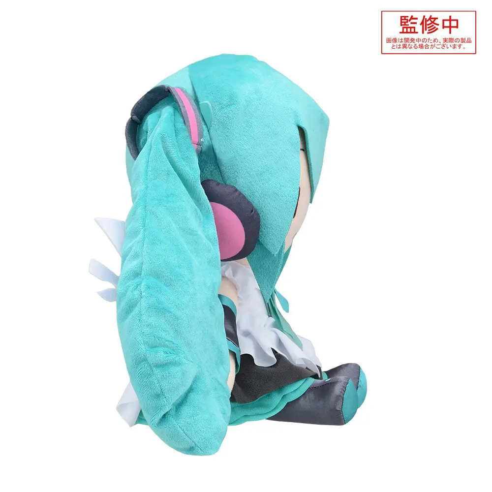 In Stock Original Genuine Hatsune Miku Plush Doll (Happy 16th Birthday, L) FuwaFuwa  Anime Model Toys Collectible Gift 30Cm