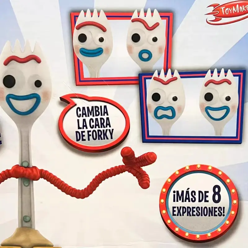 In Stock Toy Story Fork Forky Multi Expression Replacement Woody Buzz Lightyear Ornament Handmade  Birthday Gift For Children