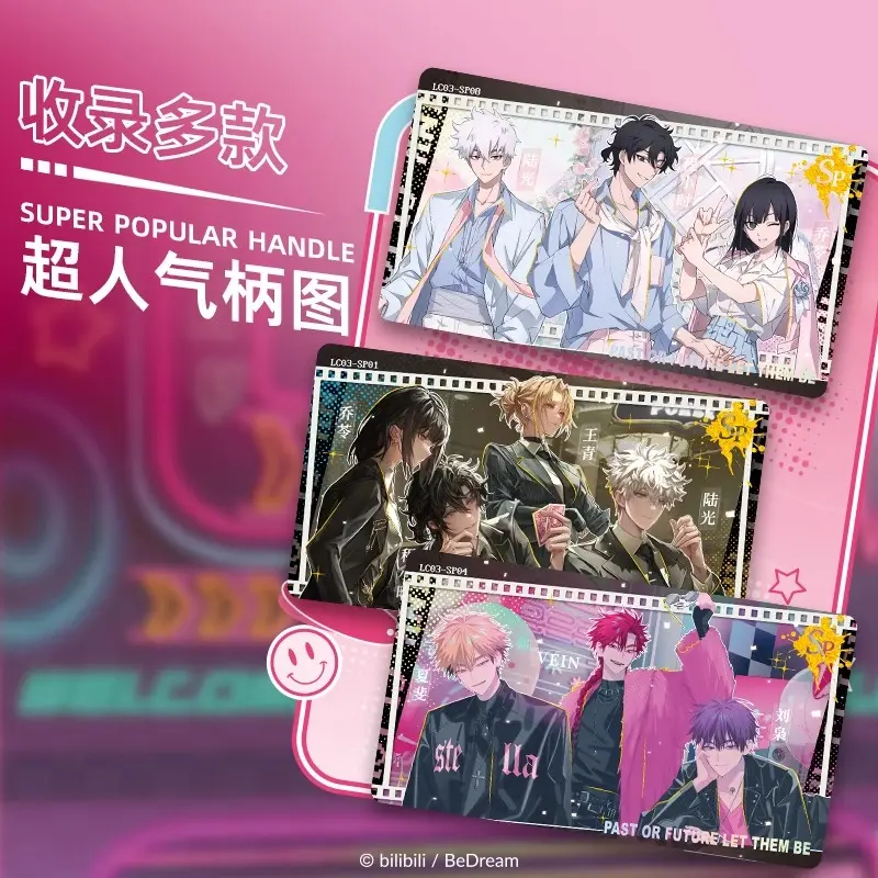 Genuine LINK CLICK Collection Edition Card Anime Qiao Ling Cheng Hour Lu Guang Peripheral Anime Collectible Cards Toy Gifts