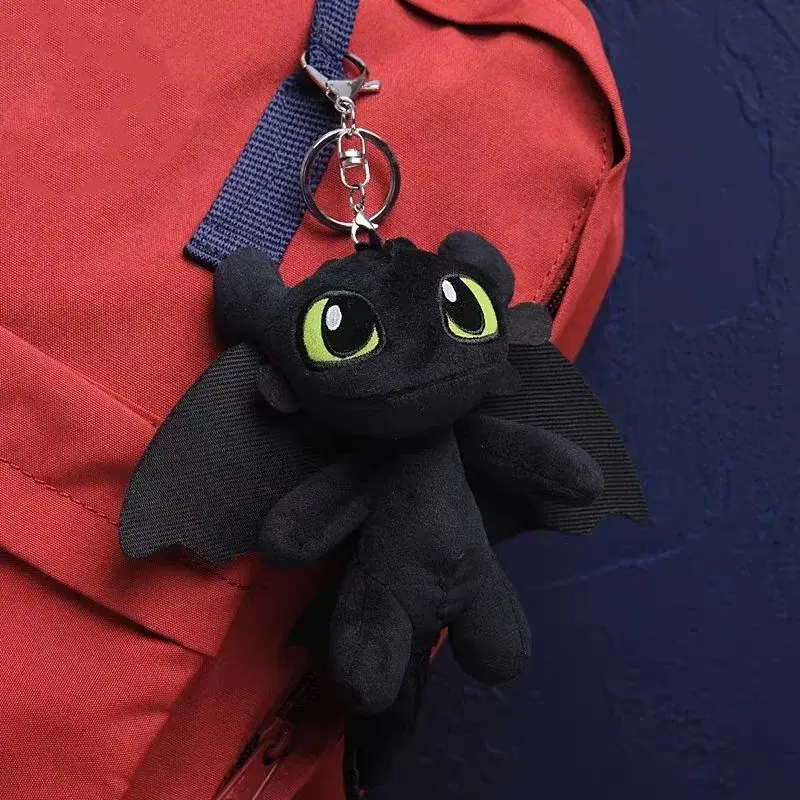 Toothless Fashion Keychains Bags Pendant Decorations Key Rings Cartoon Character Derivative Peripheral Keychain Birthday Gifts