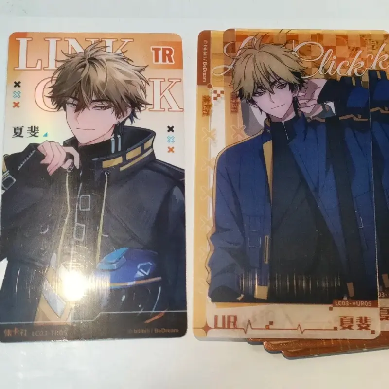 Genuine LINK CLICK Collection Edition Card Anime Qiao Ling Cheng Hour Lu Guang Peripheral Anime Collectible Cards Toy Gifts