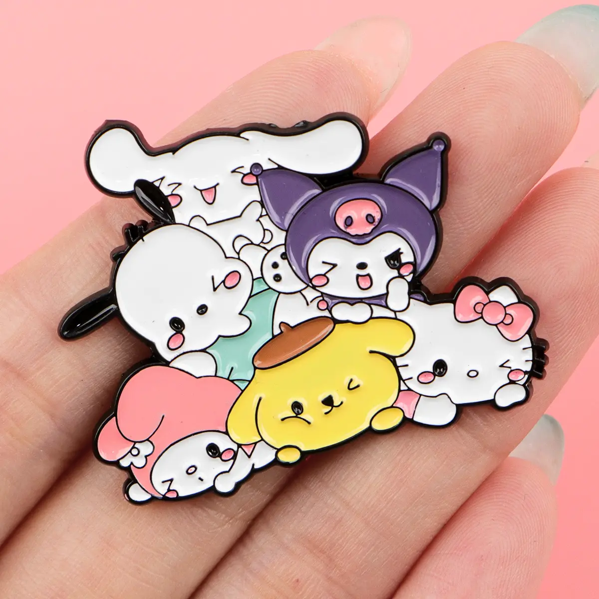 Cute Cartoon Enamel Pins Metal Brooch for Women Lapel Pins Badges on Backpack Cosplay Accessories Fashion Jewelry Toys Gifts